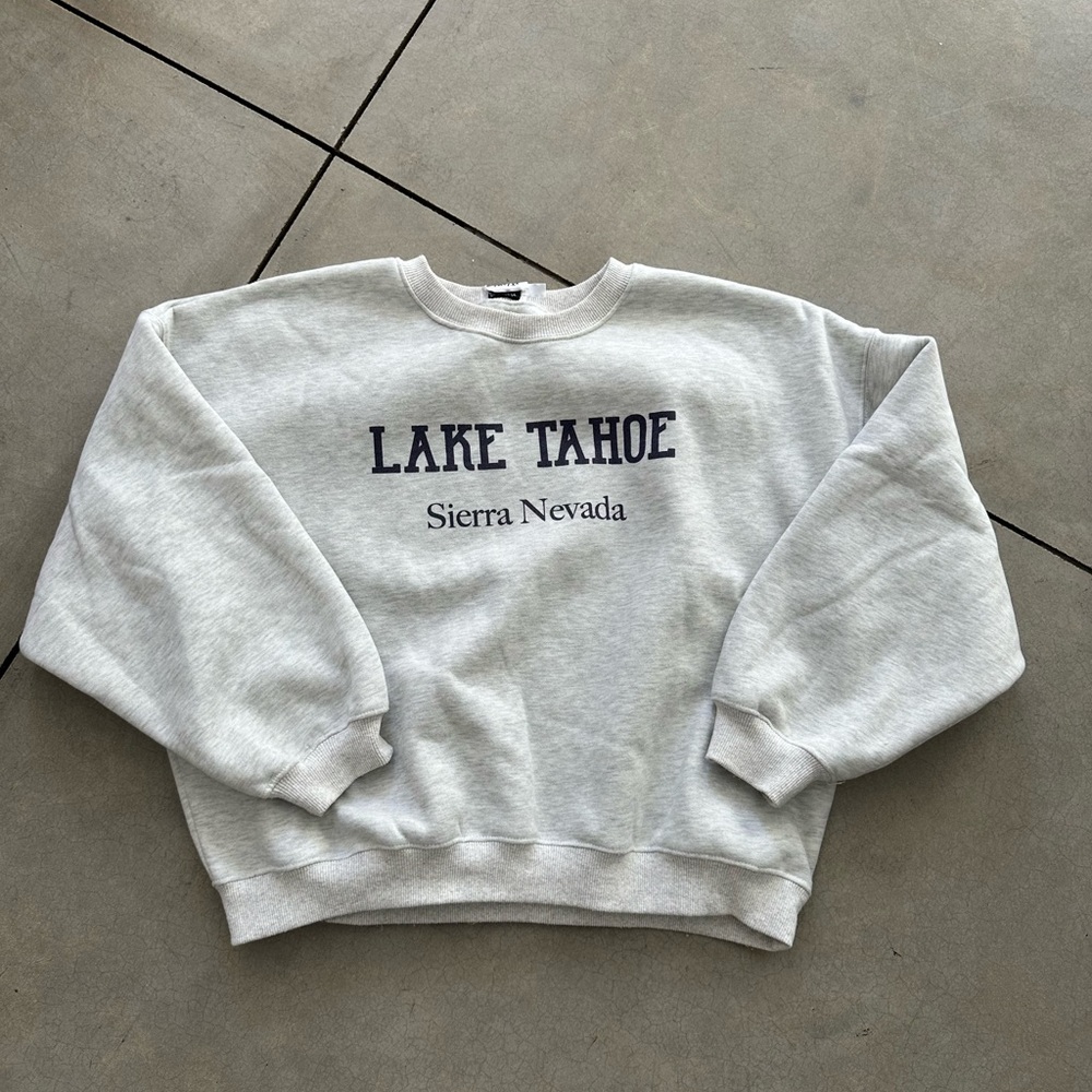 Gray Lake Tahoe Sweatshirt
